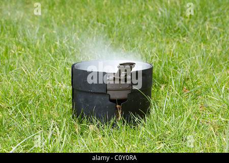 Schwedische Armee Tangia Mess Kit zum Garen von Lebensmitteln Stockfoto