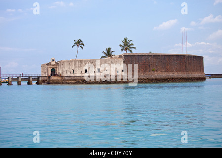 Forte São Marcelo, Salvador, Brasilien Stockfoto