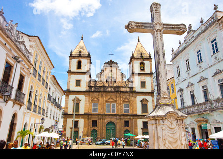 Igreja de São Francisco, Salvador, Brasilien Stockfoto