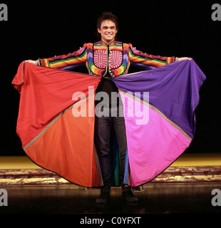 Gareth Gates ist die neue Hauptrolle in "Joseph" am Adelphi Theatre London, England - 26.11.08 angekündigt. Stockfoto