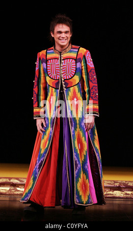 Gareth Gates ist die neue Hauptrolle in "Joseph" am Adelphi Theatre London, England - 26.11.08 angekündigt. Stockfoto