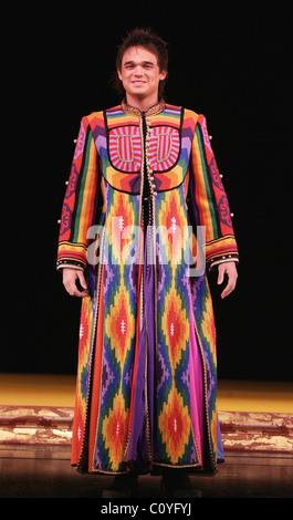 Gareth Gates ist die neue Hauptrolle in "Joseph" am Adelphi Theatre London, England - 26.11.08 angekündigt. Stockfoto