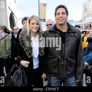 Gründer des "Girls Gone Wild" Joe Francis und Gast unterwegs während der 2009 Sundance Film Festival, Tag 4 Park City, Stockfoto