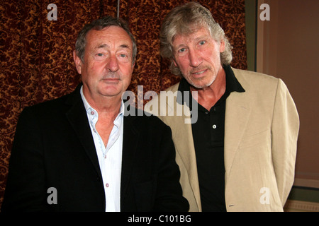 Nick Mason und Roger Waters Polar Music Prize 2008, gehalten an der Stockholm Concert Hall Stockholm, Schweden - 26.08.08 Stockfoto