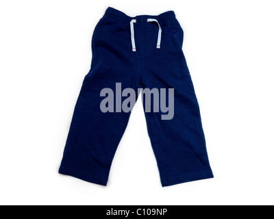 Ein paar blaue Track Suit Bottoms Stockfoto