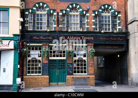 St Aldates Tavern in Oxford, England, eine traditionelle Englische Gastwirtschaft Stockfoto