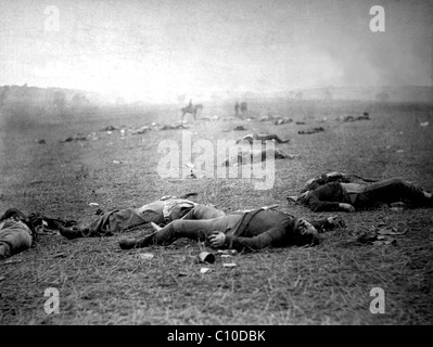 Schlachtfeld von Gettysburg Stockfoto