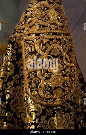 Österreich, Wachau Valley, Melk. 900 Jahre alte barocke Melk Abbey (aka Benediktinerstift). Berthold Gewänder. Stockfoto