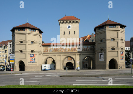 Isartor-Tor, München, Bayern, Deutschland, Europa Stockfoto