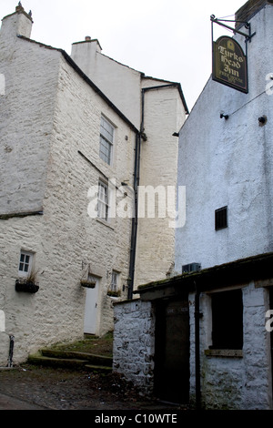 der Rückseite des Turks Head Pub, Alston, Cumbria Stockfoto