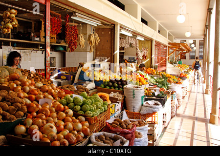 Markt, Mercado Dos Lavradores, Funchal, Madeira, Portugal, Europa Stockfoto