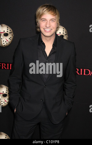 Ryan Hansen "Friday The 13th" Los Angeles Premiere Graumans Chinese Theatre - Ankünfte Hollywood, Kalifornien - 09.02.09 Nikki Stockfoto