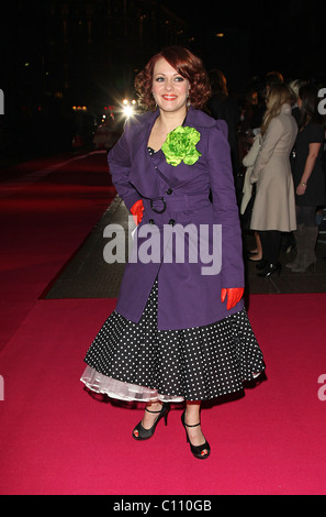 Sarah Cawood "Confessions of a Shopaholic" - UK-Film-Premiere in der Empire Leicester Square London, England - 16.02.09 statt Stockfoto