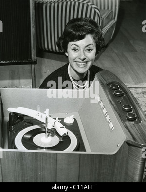 CATARINA VALENTE Französisch-italienischen Sänger über 1960 Stockfoto