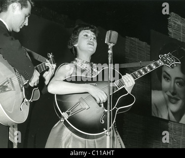 CATARINA VALENTE Französisch-italienischen Sänger über 1957 Stockfoto