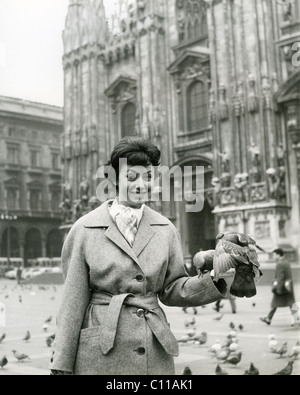 CATARINA VALENTE Französisch-italienischen Sänger über 1960 Stockfoto