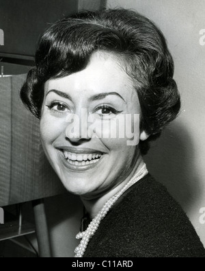 CATARINA VALENTE Französisch-italienischen Sänger über 1960 Stockfoto