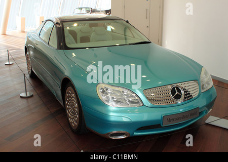 Mercedes F200 Imagination Concept Car (1996), Mercedes-Benz World, Brooklands, Weybridge, Surrey, England, Großbritannien, Großbritannien, Großbritannien, Europa Stockfoto