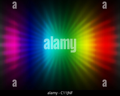 Ray abstrakten Hintergrund Farbe Stockfoto
