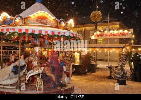 Weihnachtsmarkt, leobersdorf, Triestingtal, Niederösterreich, Österreich, Europa Stockfoto