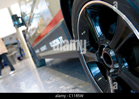 Das schnellste Wohnmobil der Welt von HYMER, CMT, Caravan Motor Touristik - Messe sterben Urlaubsmesse 2010, Stuttgart Stockfoto