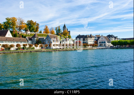 Zürichsee, Altstadt, Schloss, Rapperswil, Sankt Gallen, Schweiz, Europa Stockfoto