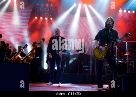 Dan McCafferty, Sänger und Frontmann der schottischen Band Nazareth, live am Rock Meets Classic in der Stadthalle Sursee, Luzern Stockfoto