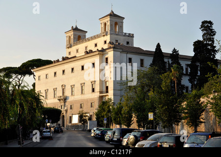 Villa Medici, Viale Trinita dei Monti, Rom, Latium, Italien, Europa Stockfoto