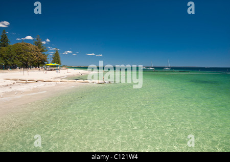 Menschen am Strand von Busselton, Western Australia, Australia Stockfoto