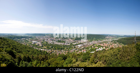 Anzeigen von Marburg ein der Lahn, Hessen, Deutschland, Europa Stockfoto