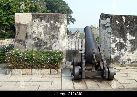 Fortaleza Monte Fort in Macau, China Stockfoto