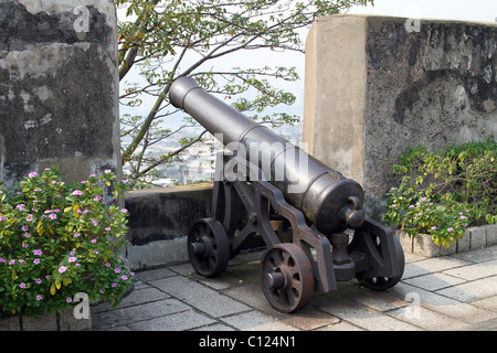 Fortaleza Monte Fort in Macau, China Stockfoto