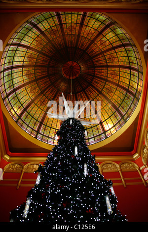 Weihnachtsschmuck in das Kaufhaus Queen Victoria Building, Sydney, New South Wales, Australien Stockfoto