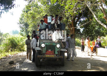 Malliguda Dorf, Orissa, Indien Stockfoto