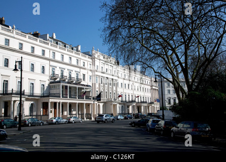 Belgrave Square, London Stockfoto