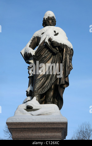 Denkmal von Felix Mendelssohn Bartholdy, Leipzig, Sachsen, Deutschland, Europa Stockfoto