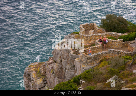 Sicht, Kap der guten Hoffnung, Western Cape in der Nähe von Cape Town, Cape Peninsula, Südafrika, Afrika Stockfoto