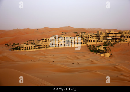 Anantara Qasr Al Sarab, Hotelresort, Wüste Luxushotel in Rub Al Khali Wüste, Khali, Abu Dhab Stockfoto