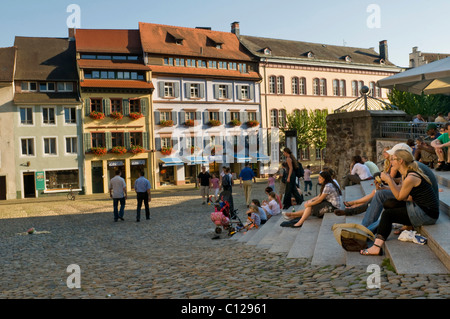 Dieses Quadrat, Freiburg Im Breisgau, Baden-Württemberg, Deutschland, Europa Stockfoto