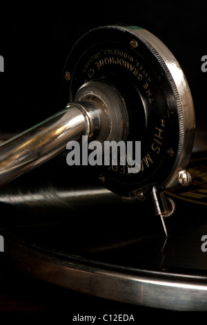 Grammophon-Stift Stockfoto