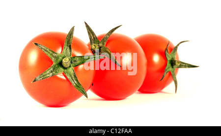 Frische rote Tomaten Stockfoto