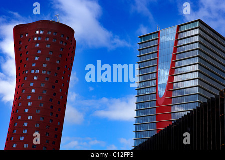 Hotel Porta Fira Barcelona. Spanien. Stockfoto