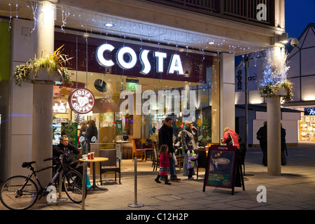 Costa Coffee Café in UK Stockfoto