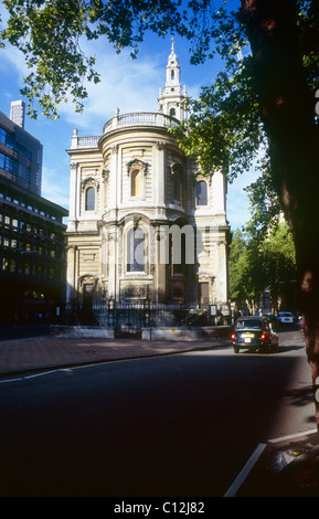 Kirche St Mary le Strand London Stockfoto