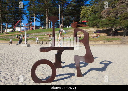 Skulptur am Meer 2011 Stockfoto