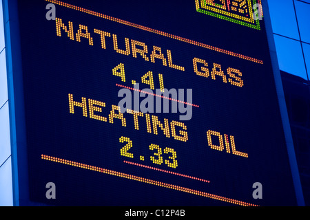 USA, New York State, New York City, Trading board Stockfoto
