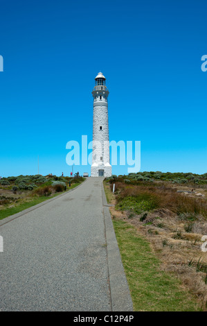 Licht Haus am Cape Leeuwin Westaustralien. Stockfoto