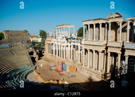 Mérida. Provinz Badajoz, Extremadura, Spanien Stockfoto