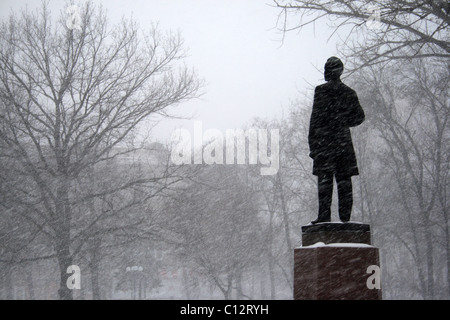 der junge Lenin-Denkmal Stockfoto