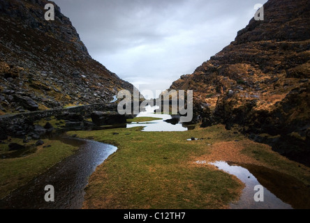 Gap of Dunloe in der Grafschaft Kerry, Eire Stockfoto